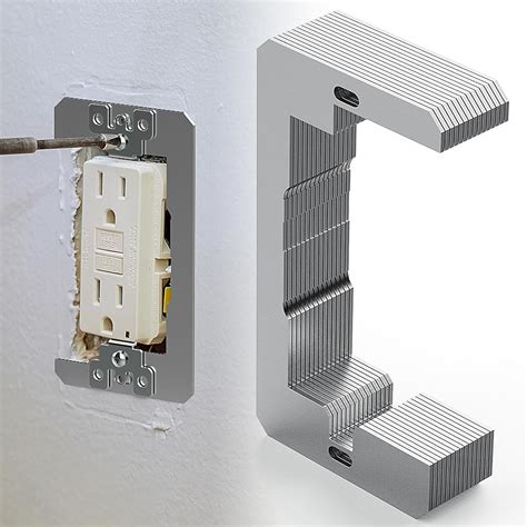 electrical back box spacer|electrical outlet spacers for drywall.